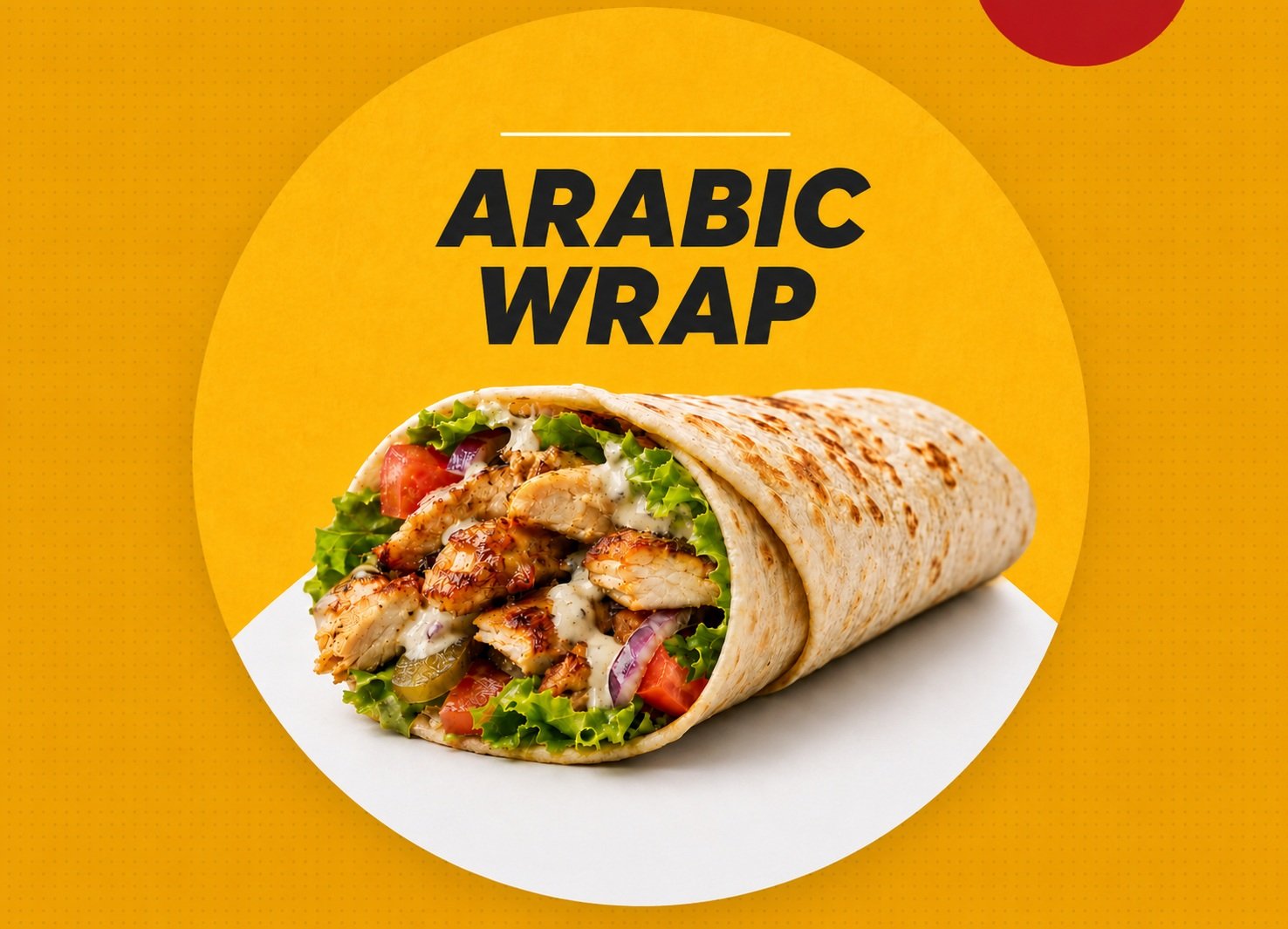 Arabic Wrap at Fendi Café Sialkot